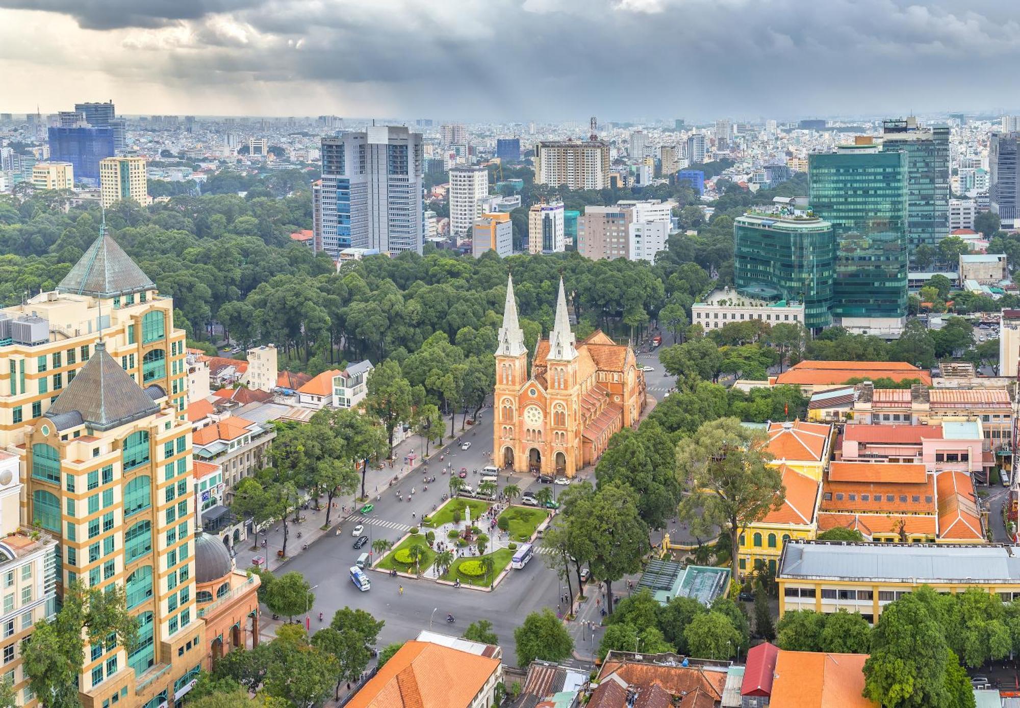 Oakwood Hotel & Apartments Saigon Bandar Ho Chi Minh Luaran gambar